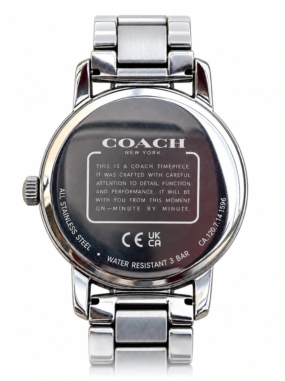 Coach Silver Stainless Steel Women's Watch